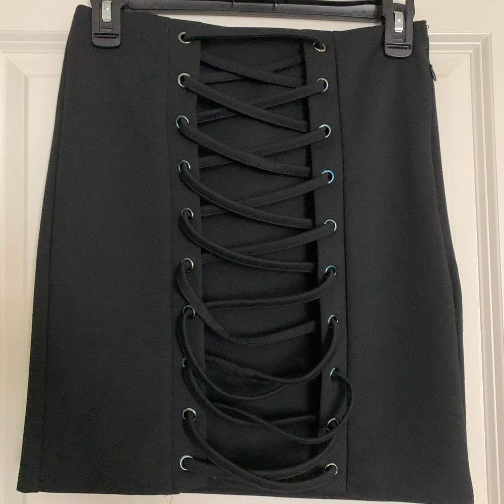 Tobi black mini skirt, size m